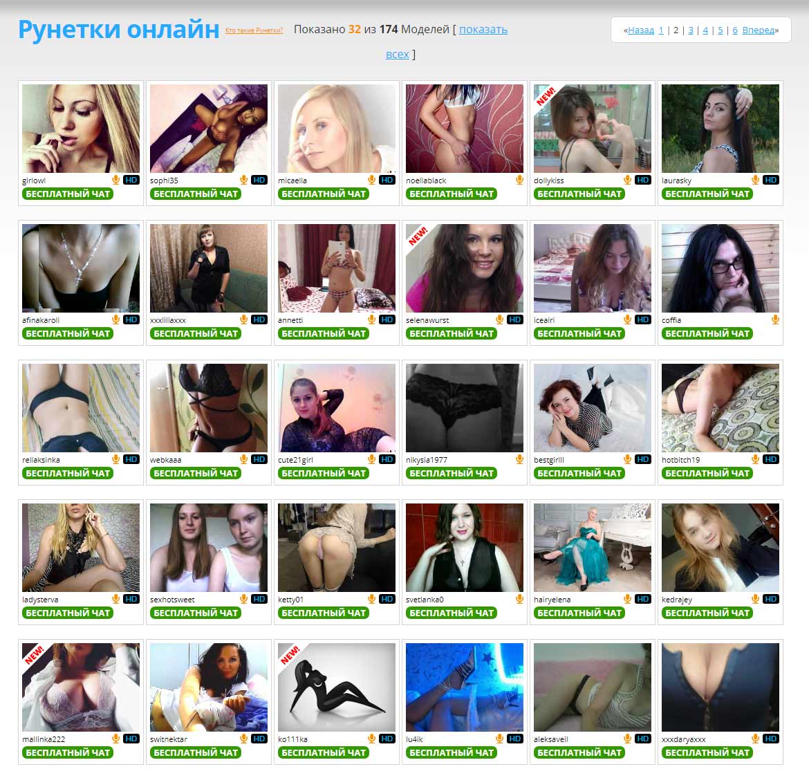 Купить сайт Рунетки