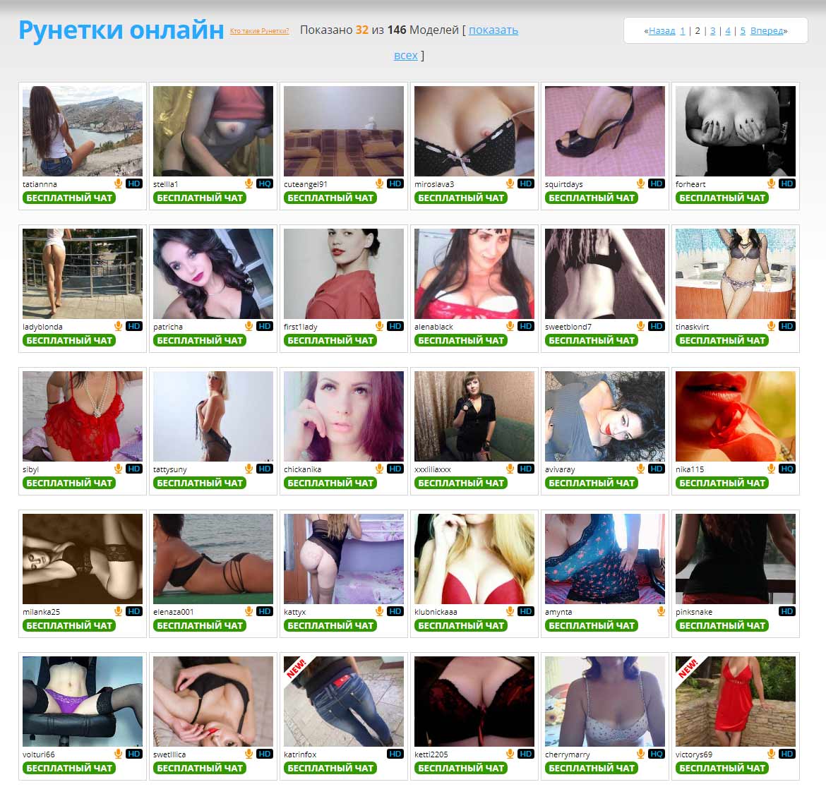 Рунетки, самые популярные модели